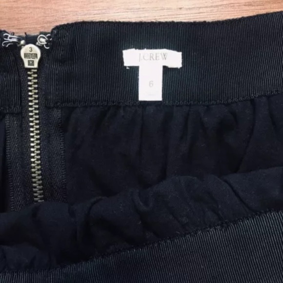 J Crew Starry Night Black Sequin Mini Skirt 6 S - Picture 3 of 5